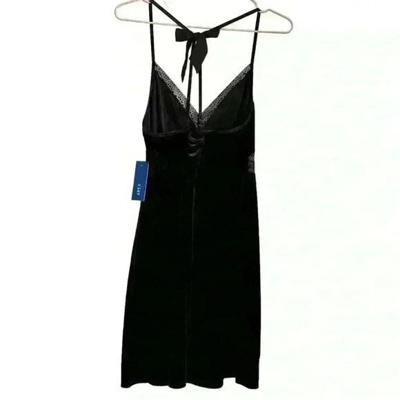 Y2K NWT Apt.9 Black Slip Dress - Picture 5 of 6